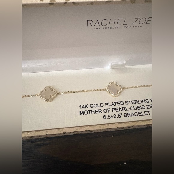 Rachel Zoe Gold Plated Sterling Silver Bracelet - Picture 2 of 5